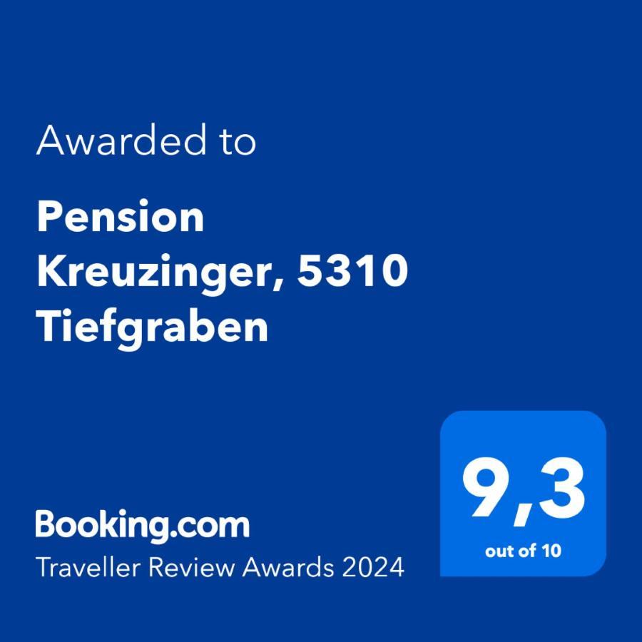 Pension Kreuzinger, 5310 Tiefgraben Εξωτερικό φωτογραφία